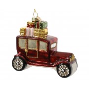 Kalėdinis žaislas mašina, 10,5 cm