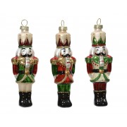 Kalėdinis žaislas spragtukas, įvairių sp., 1 vnt., 12 cm