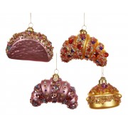 Kalėdinis žaislas Food, įvairių sp., 1 vnt., 4 cm