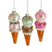 Kalėdinis žaislas ledai, 11 cm, 1 vnt.