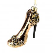 Kalėdinis žaislas batelis, 12 cm