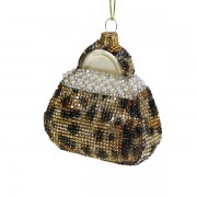 Kalėdinis žaislas rankinė, 8 cm