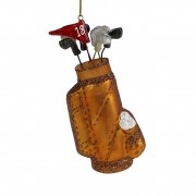 Kalėdinis žaislas golfo krepšys, 14 cm