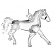 Kalėdinis žaislas arklys, 9 cm
