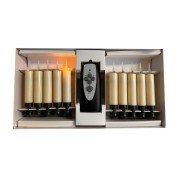 Kalėdinė dekoracija Led žvakutės, 10 vnt.