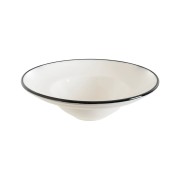 Lėkštė gili Bonna LINEA BLACK, 23 cm