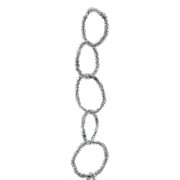 Kalėdinė dekoracija girlianda Shishi, sidabrinės sp., 150 cm