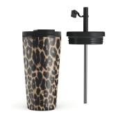 Puodelis kavai + dangt. Burga Player, 500 ml