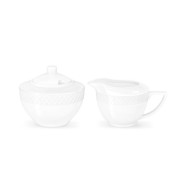 Porcelianininė cukrinė ir indelis grietinėlei Wilmax JULIA