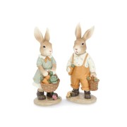 Dekoracija A Lot Rabbit Carrot Basket, 1 vnt., 22 cm