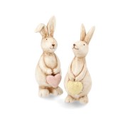 Dekoracija A Lot Rabbits Heart, 1 vnt., 18 cm