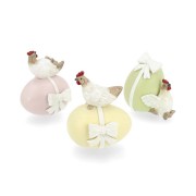 Dekoracija A Lot Hen on Egg, 1 vnt., 8 cm