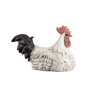 Dekoracija A Lot Rooster Laying Down, 24 cm
