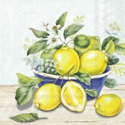 Servetėlės IHR LEMON IN BOWL, 25 x 25 cm