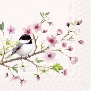 Servetėlės IHR LITTLE BIRDIE, šviesiai rožinės sp., 25 x 25 cm
