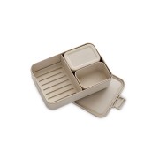 Pietų dėžutė Brabantia Make & Take Bento, su skyreliais, smėlio sp., didelė