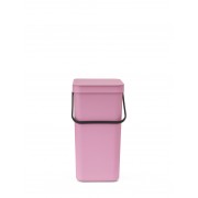 Šiukšlių dėžė Brabantia SORT & GO, rožinės sp., 16 L