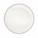 Porcelianinė balta lėkštė Asa A TABLE NOIRE, 21 cm