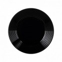 Juoda lėkštė šaltam patiekalui Luminarc HARENA BLACK, 19 cm