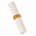 Aukso spalvos servetėlių žiedas IHR, Ø4.5 cm