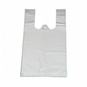 Plastikiniai maišeliai su rankenomis VD Pack 24x6x45 cm, 100 vnt. **