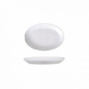 Ovali porcelianinė lėkštė nuomai FLORA, 28 cm