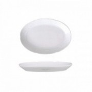 Ovali porcelianinė lėkštė nuomai FLORA, 32 cm