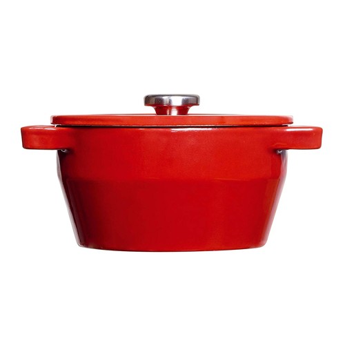 Raudonas ketaus puodas Pyrex SLOWCOOK, 24 cm 3,6 l