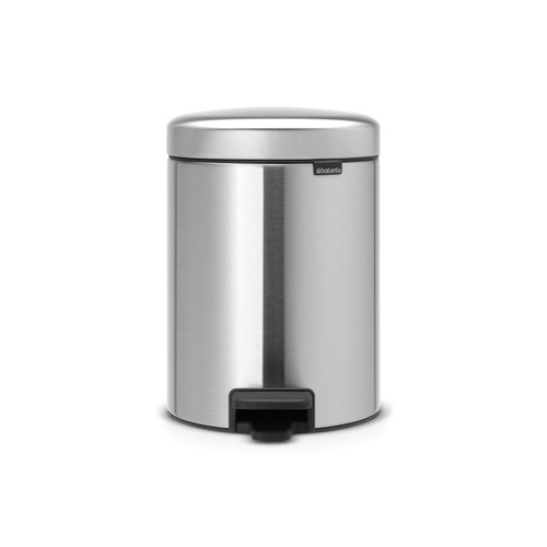 Blizgaus metalo šiukšlių dėžė Brabantia NEWICON, 5l