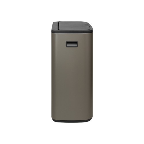 Šiukšlių dėžė rūšiavimui Brabantia BO TOUCH BIN PLATINUM, 2x30 l
