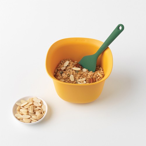 Žalia silikoninė mentelė Brabantia TASTY+, 22,5 cm