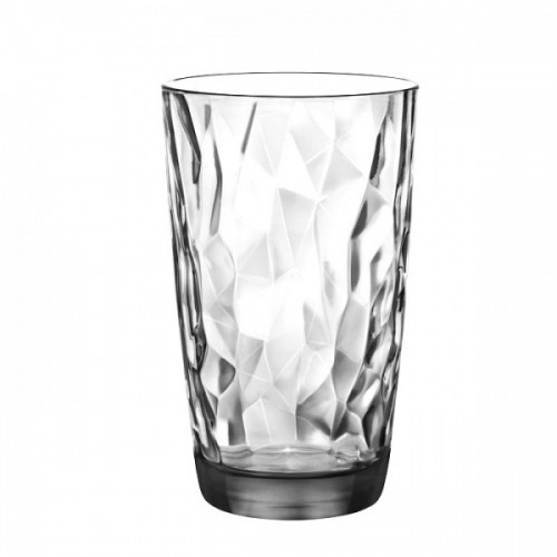 Aukšta skaidri stiklinė Bormioli Rocco DIAMOND, 470 ml