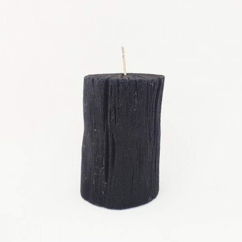 Juoda žvakė Baltic Candles  CHARCOAL, 10 cm