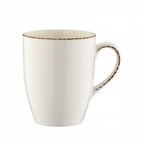 Porcelianinis puodelis Bonna RETRO, baltos sp., 330 ml