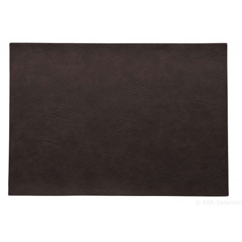 Padėkliukas ASA VEGAN LEATHER, juodosios kavos sp., 33 x 46 cm
