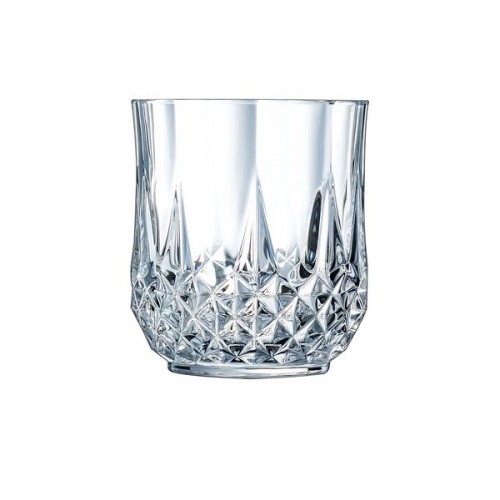 Žemų stiklinių rinkinys Cristal d‘arques LONGCHAMP, 320 ml, 6vnt.