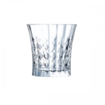 Viskio stiklinių rinkinys Cristal d‘arques, LADY DIAMOND, 6 vnt, 270 ml