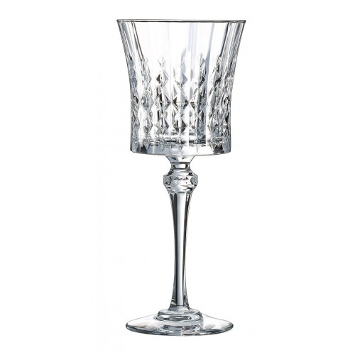 Taurių vynui rinkinys Cristal d‘arques, LADY DIAMOND, 6 vnt, 270 ml