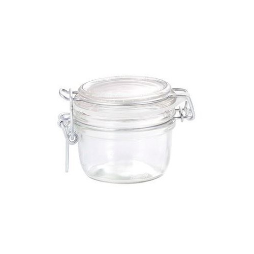 Indas biriems produktams su dangteliu FIDO, skaidrios sp, 195 ml
