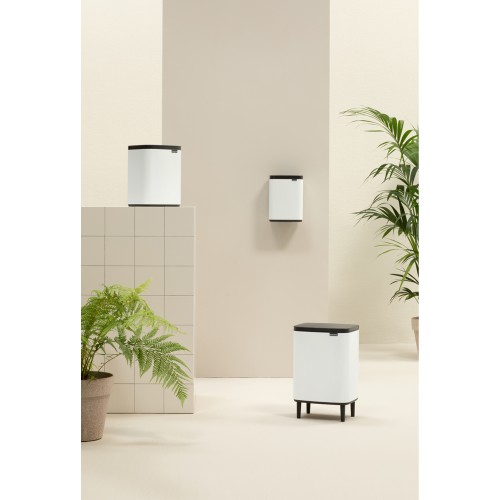 Šiukšlių dėžė Brabantia BO WASTE BIN, baltos sp., 4l