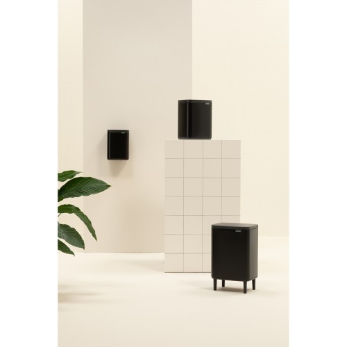 Šiukšlių dėžė Brabantia BO WASTE BIN, juodos sp., 4l