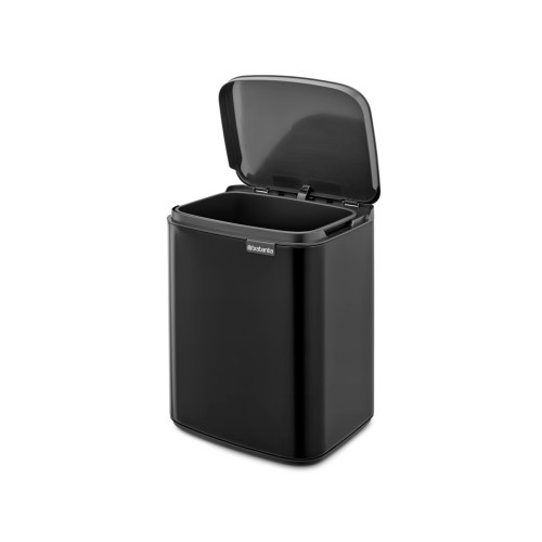 Šiukšlių dėžė Brabantia BO WASTE BIN, juodos sp., 7l