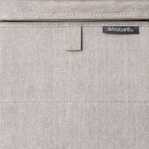 Skalbinių dėžė Brabantia kraunama 35l, šv. pilka