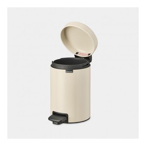 Metalinė šiukšlių dėžė Brabantia NEWICON, šviesaus smėlio sp., 3 l