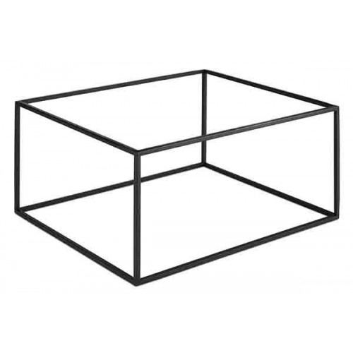 Metalinis stovas lėkštei APS, juodos sp., 32.5x26.5 cm*