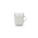 Sriubos indelis Brabantia Make & Take, šviesiai pilkos sp., 0,6 L