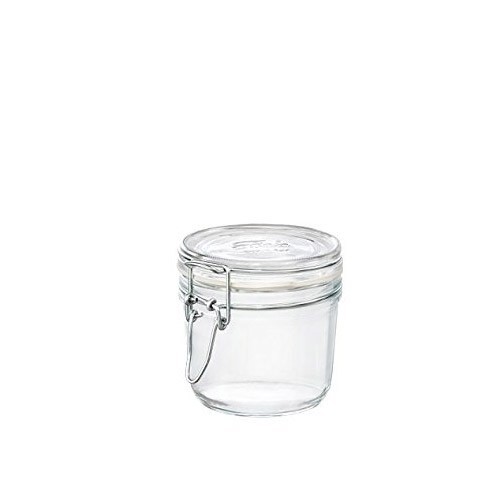 Indas biriems produktams su dangteliu FIDO, skaidrios sp, 424 ml