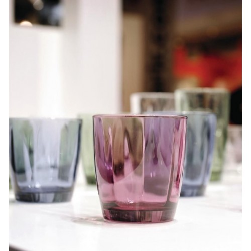 Stiklinė BORMIOLI Rocco PULSAR, rausvos sp., 470 ml