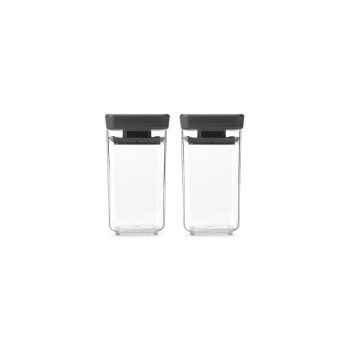 Indai biriems produktams Brabantia TASTY+, tamsiai pilkos sp., 2 vnt. 150 ml