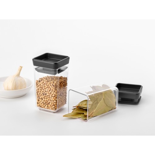 Indai biriems produktams Brabantia TASTY+, tamsiai pilkos sp., 2 vnt. 150 ml